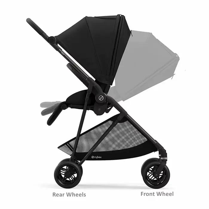 ALWAYSME Roue avant/arrière pour Cybex Melio