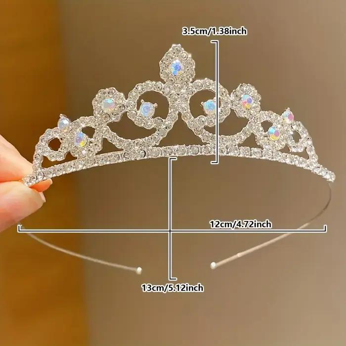 Cerceau de cheveux couronne mignon pour enfants, 1 pièce, cadeaux d'anniversaire pour filles
