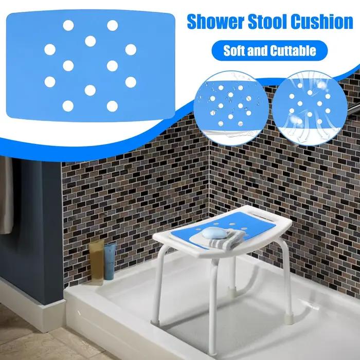 Coussin de chaise de bain antidérapant EVA tabouret de douche haute qualité pour siège de chaise banc thermique sécurité confort soins personnels relaxation bien-être quotidien