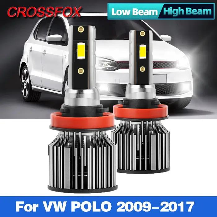 Ampoule LED Canbus H7 120W 20000LM pour voiture VW Polo, lampe automatique turbo pour 2009 2010 2011