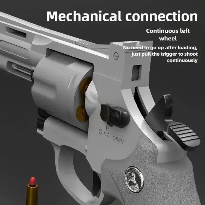 ZP5 357 pistolet lanceur de Revolver EVA balle de fléchette souple jouet pistolet Airsoft CS jeu de