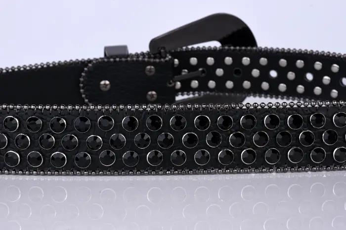 Ceintures cloutées en strass pour femmes, ceinture en cuir Pu brillant, ceinture de fête de mariage,
