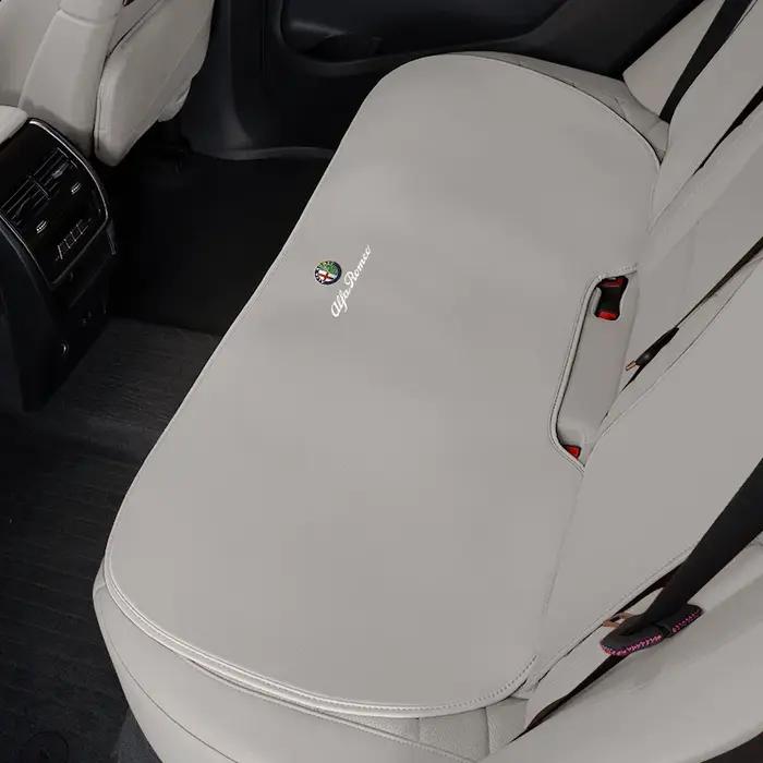 Housse de siège en soie glacée pour Alfa Romeo 147 156 159 166 Mito Giulia Stelvio GT Giulietta 4C élégante pour femmes et hommes occasions spéciales design moderne