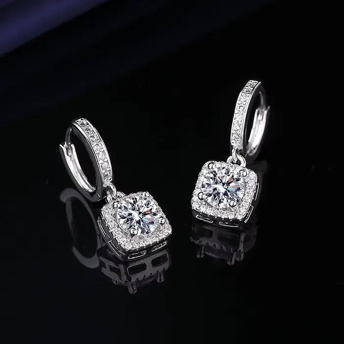Certificats GRA 100% véritable Moissanite 925 argent Sterling D VVS1 Pass diamant testeur stylo Mois