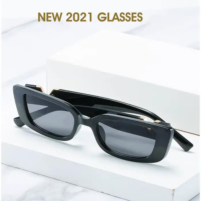 Mode Cat Eye lunettes de Soleil De Luxe V Lunettes de Soleil Pour Dames Classique Rectangle Conduite