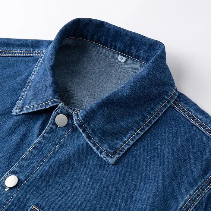 Chemise décontractée pour hommes, coupe ample, pied plat, Design multi-poches, vêtements de travail