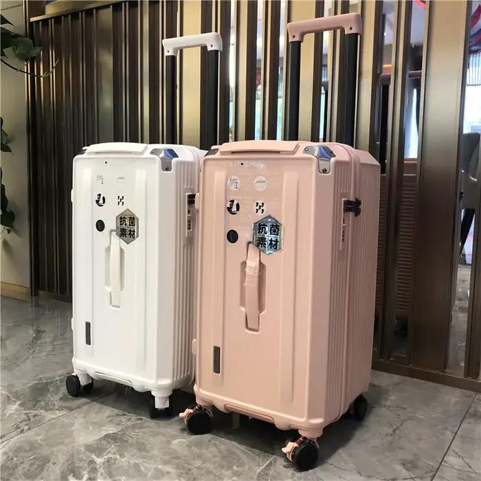 Valise de voyage universelle pour hommes et femmes, roue, mot de passe, chariot épaissi, bagage de g