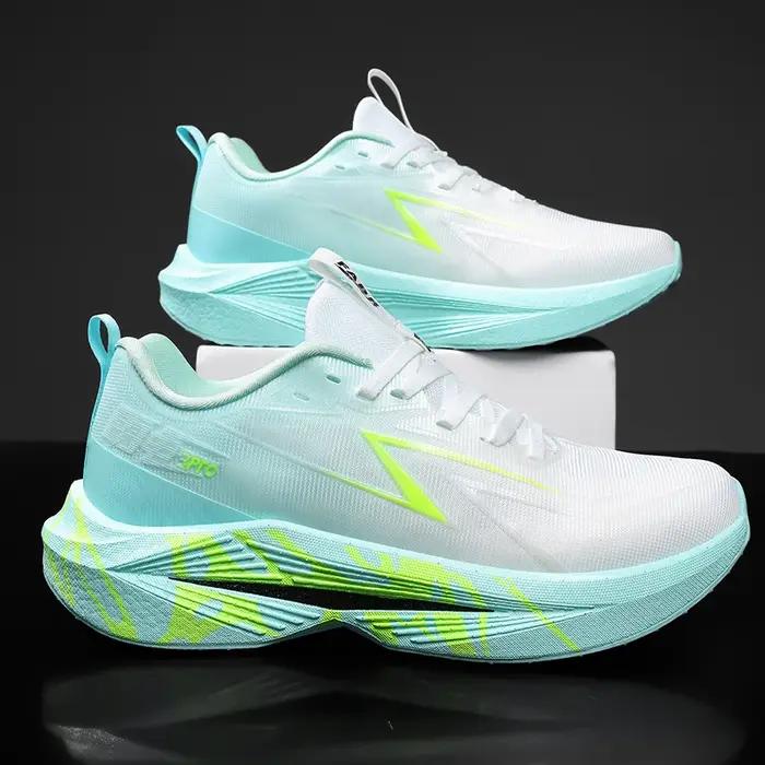 Chaussures de course 2026 avec plaque carbone, spécialité marathon, pour hommes et femmes, respirant