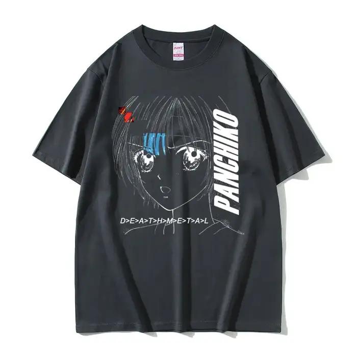 Rock Band Panchiko DEATHMETAL Album graphique imprimé t-shirt hommes femmes Vintage T-shirts décontr