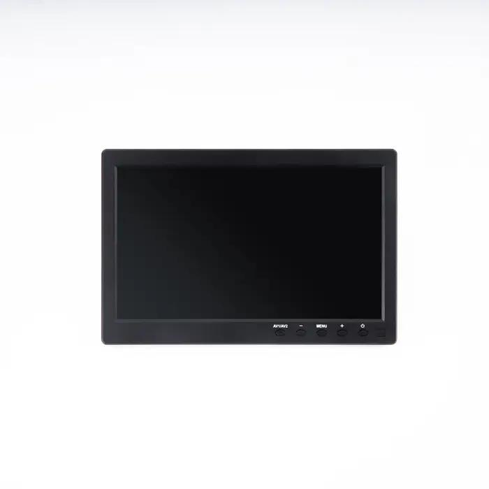 Moniteur de voiture HD de 10.1 pouces, écran numérique LCD, surveillance IPS 1024x600 avec HDMI VGA
