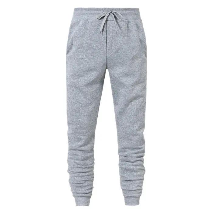 Viser de sport longs décontractés pour hommes, pantalons de survêtement de jogging, jogging d'entraî
