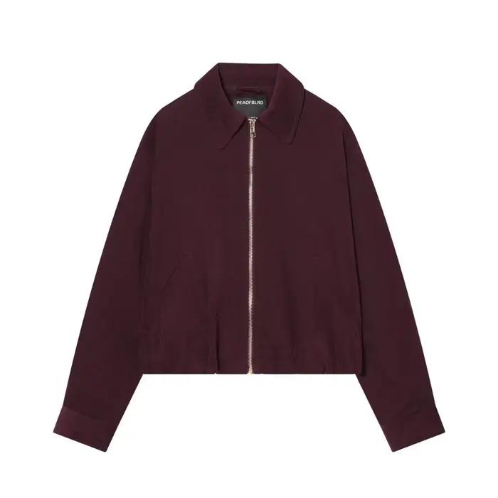 Ensemble veste et pantalon décontracté pour femme, veste de pilote ample et Simple à manches longues