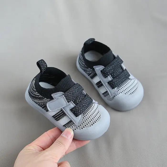 Chaussures de sport décontractées pour enfants maille respirant garçon filles chaussures de marche s