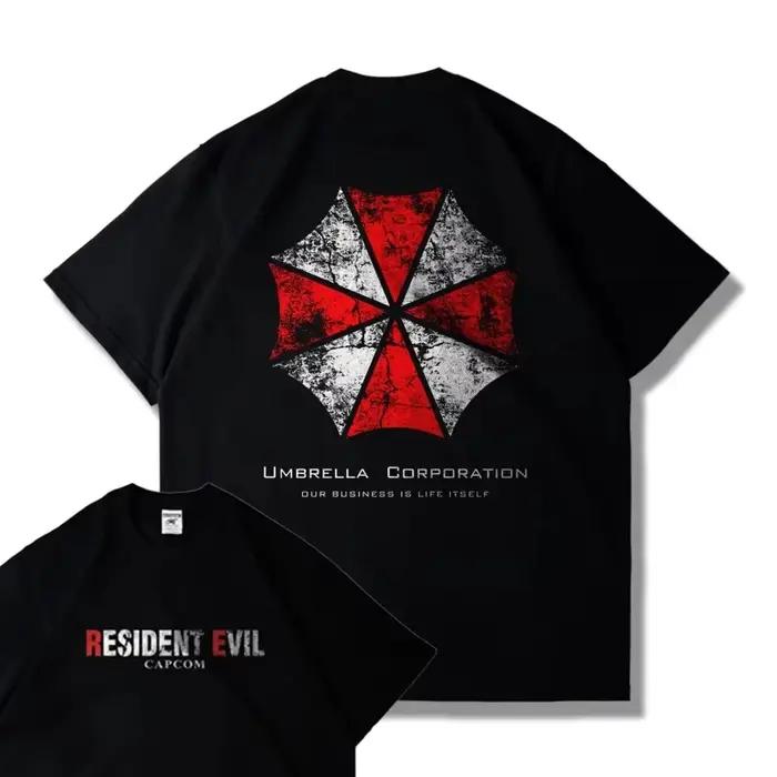CAPCOM-T-Shirt à Manches Courtes pour Homme et Femme, Vêtement Imprimé Saint Valentin, Harajuku, Y2k