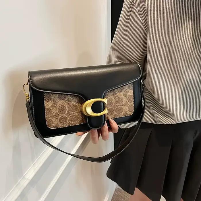 Sac à bandoulière rétro luxe femme 2026 - Élégant polyvalent soirée style Y2K exquis