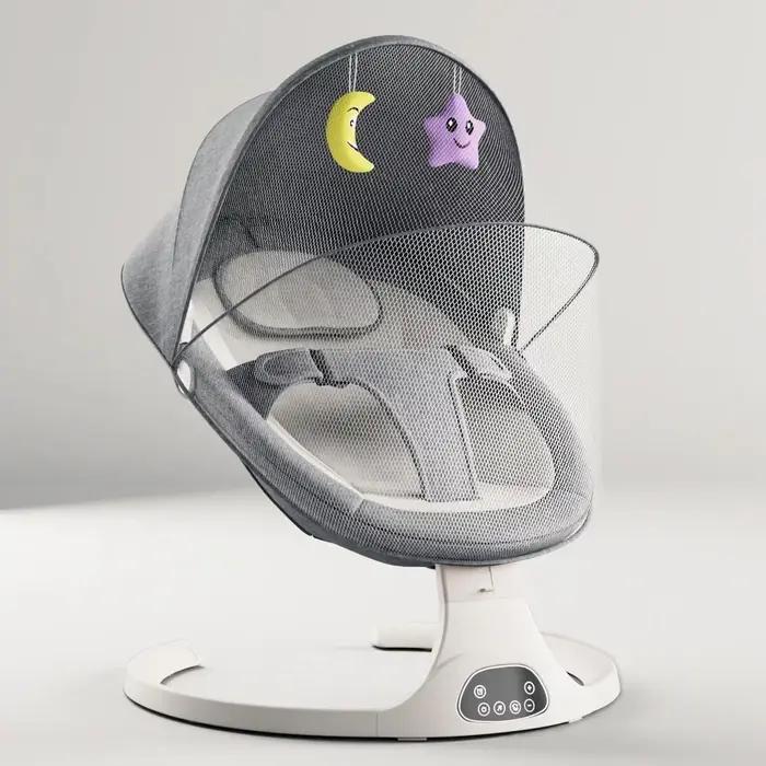 Berceau pour bébé, chaise à bascule, lit bébé, berceaux, balançoire électrique pour bébé, transat po
