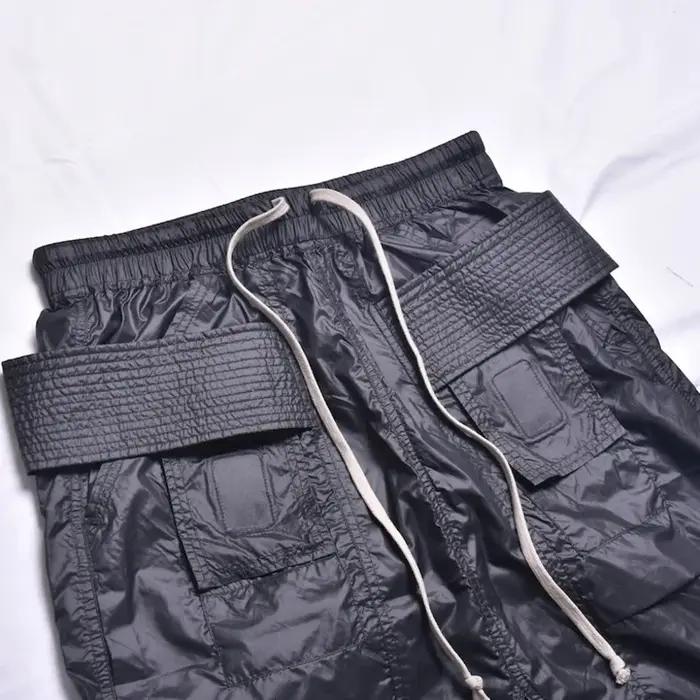HKSH printemps été nouveau mince genou longueur pantalon jeunesse haute rue mode Shorts hommes Ins Tide Chic foncé Niche