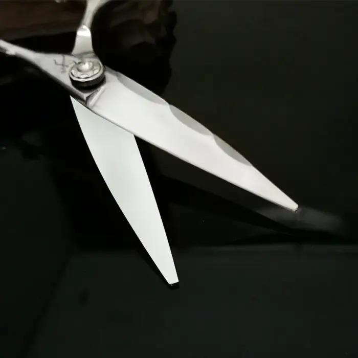 Ciseaux de coiffure professionnels TITAN Japan Original, ensemble de ciseaux de barbier professionne