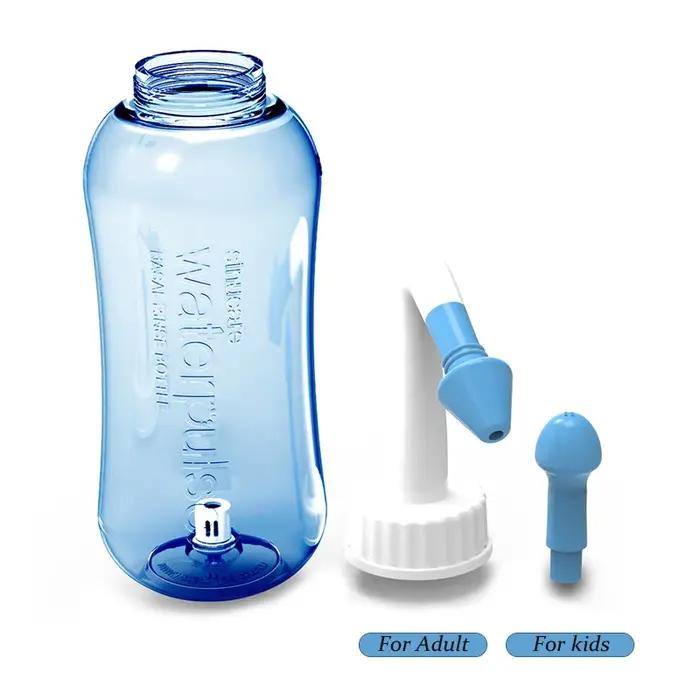 Irrigateur Nasal Waterpulse 300ml 500ml bouteille de rinçage Nasal nettoyant de lavage Nasal protect