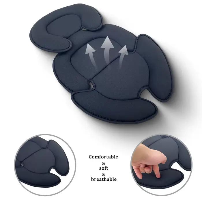 Coussin de siège de poussette universel pour bébé, oreiller de soutien de tête et de corps, insertio
