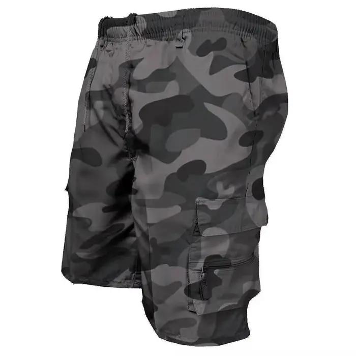 Short Cargo tactique pour hommes, Short militaire de poche à la mode, Camouflage d'été, Jogging, spo