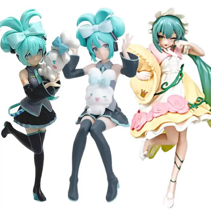 Figurine de dessin animé Hatsune Miku X cannelle, miroir féerique, la belle au bois dormant, ornemen