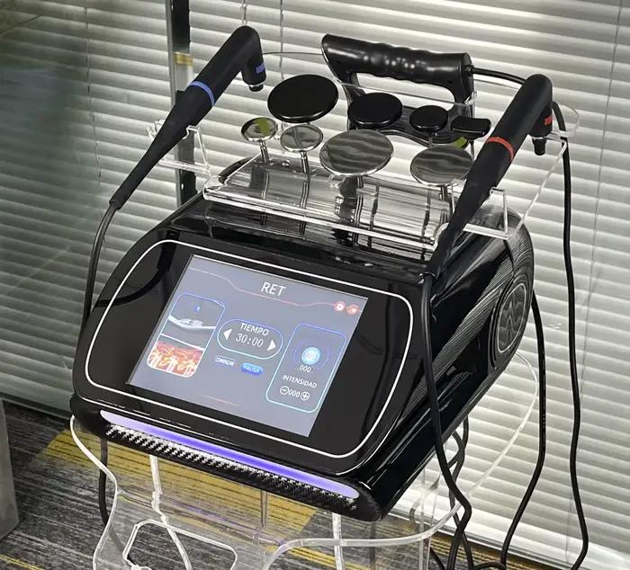 Haute fréquence plus récent monopole radiofréquence froide Rf Tecar thérapie corps Cellulite graisse