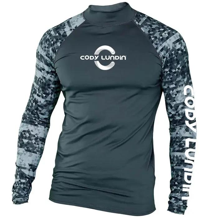 Surf natation plongée T-Shirts Compression longue éruption garde maillots de bain hommes Protection