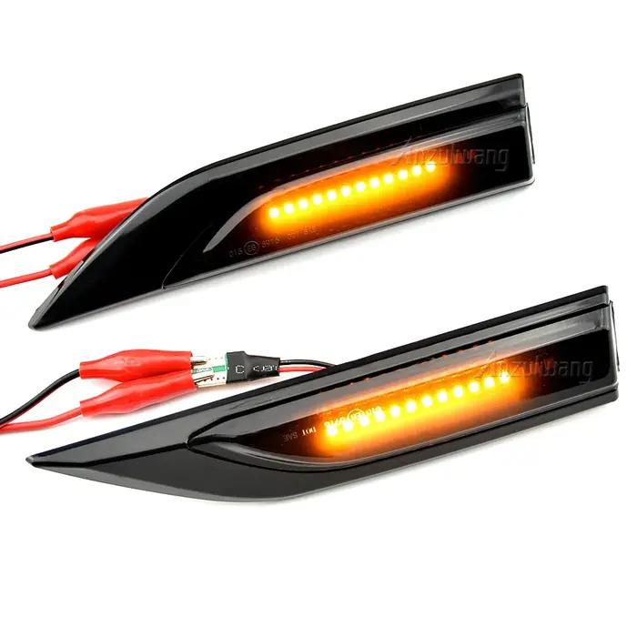 Marqueur latéral LED séquentiel dynamique 2x, clignotant et indicateur répéteur pour VW Transporter