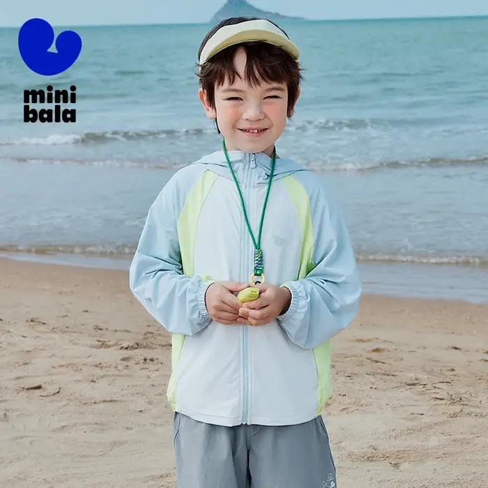 Mini Bala garçons filles UPF50 + Cool Touch veste de Protection solaire léger été bébé vêtements d'e