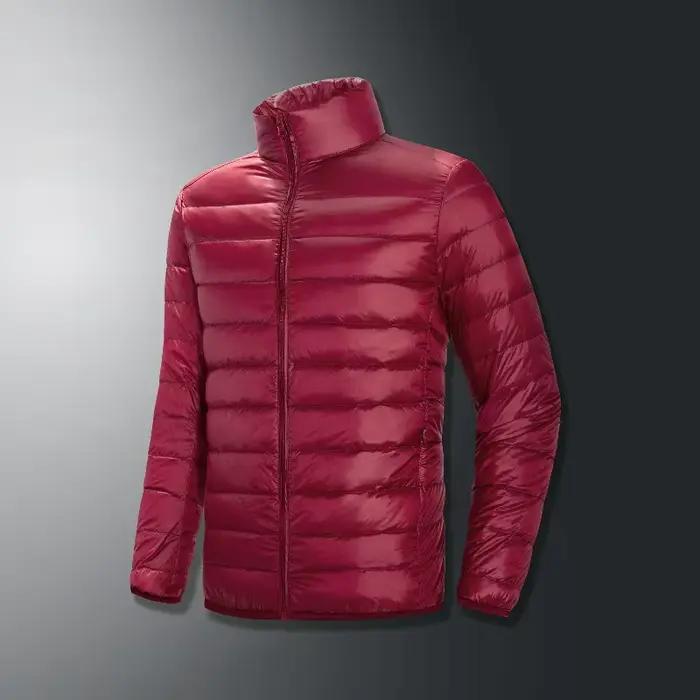 Automne et hiver ultra léger hommes doudoune d'oie blanche hommes à la mode décontracté portable lég