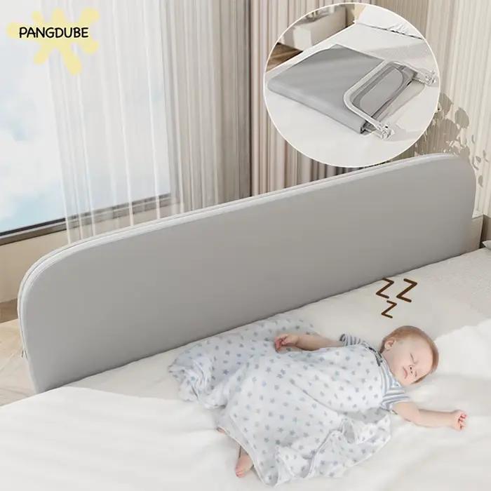 Barrière de lit pliable pour bébé garde-corps de sécurité portable anti-chute pour tout-petit protection de lit pour enfant sécurité nuit chambre enfant