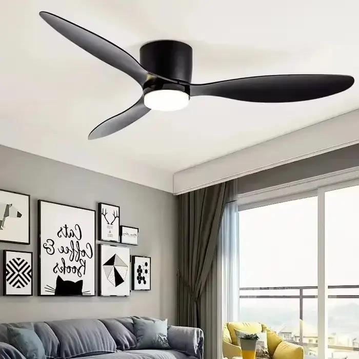 42 52 pouces ventilateurs de plafond avec lumières Led 3 couleurs 6 vitesses ventilateurs de moteur