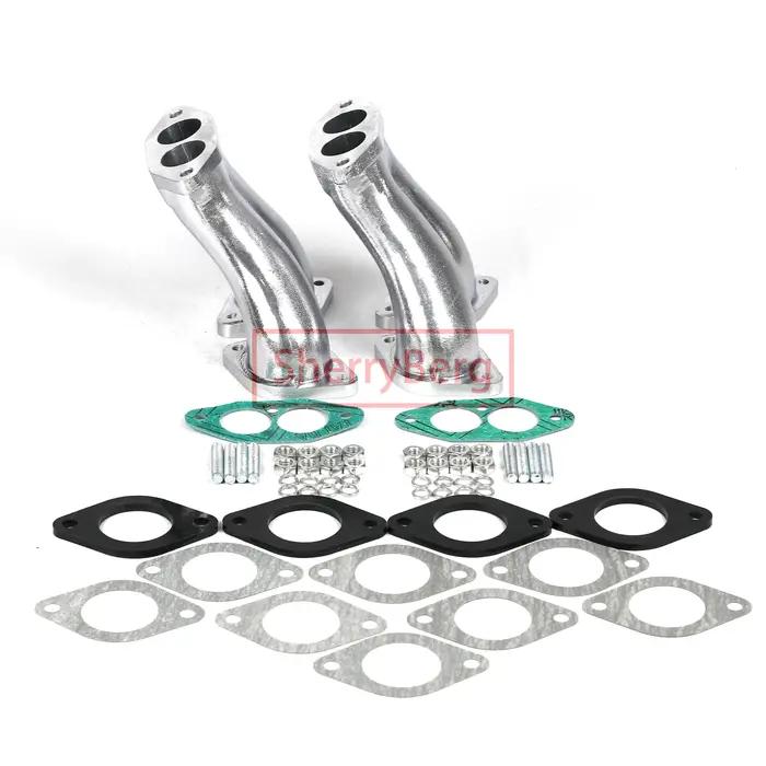 SherryBerg – ensemble de collecteurs d'admission pour VW Bug Aspirazione par 2x Weber 40 44 IDF Dell