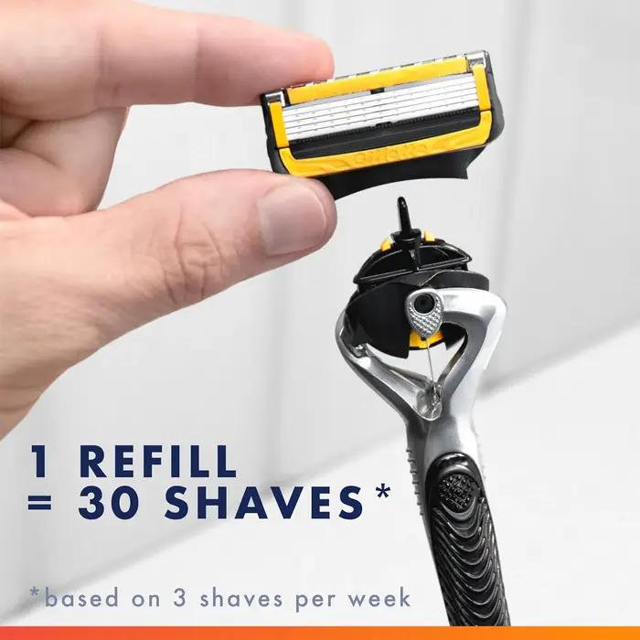 Lames de rasoir Gillette Fusion ProGlide Shield pour hommes, recharges de lames 4/8 pièces, lames PR