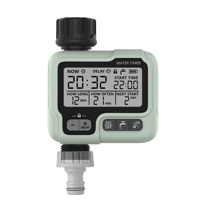 Minuterie d'eau automatique HCT-322, Machine d'irrigation numérique de jardin, arroseur Intelligent