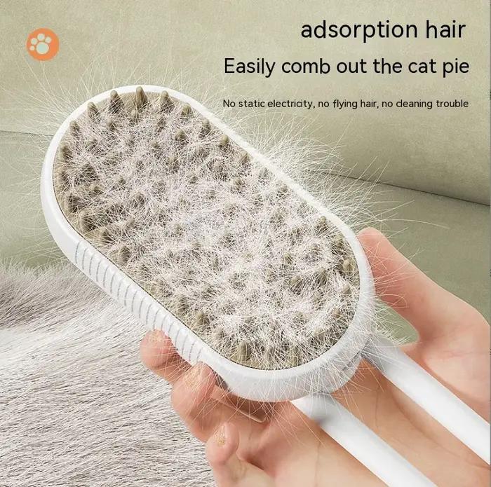 Nouveau peigne de pulvérisation pour animaux de compagnie pour chats et chiens peigne d'épilation de