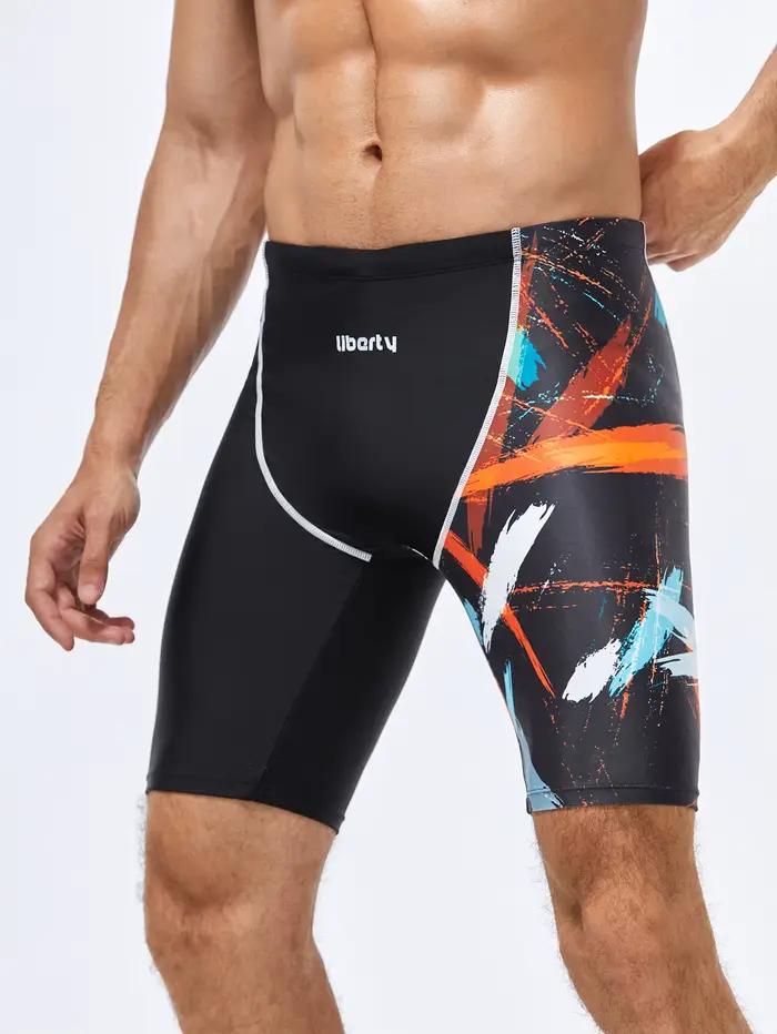 Maillot de bain ajusté pour hommes adultes, entraînement, sport et loisirs, réduction de la résistan