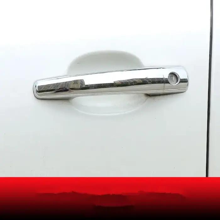 Couvercle de poignée de porte chromé, garniture de style, accessoires automobiles, pour Peugeot 208