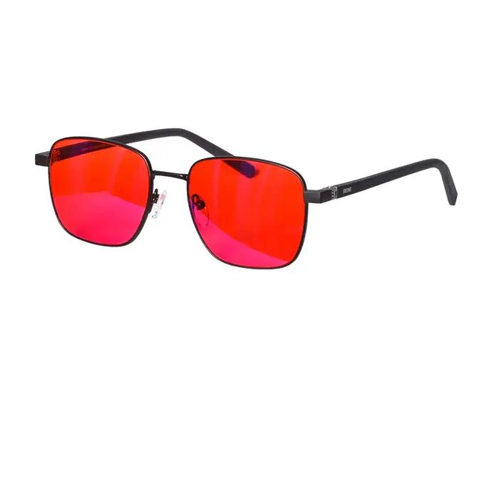 SHINU lunettes hommes femmes lunettes de lumière bleue lunettes de jeu sur ordinateur rouge/Orange/l