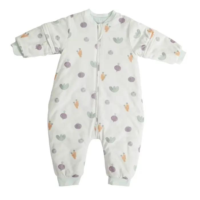 Sac de couchage pour bébé de 6 mois à 4 ans avec manches amovibles, design à jambes séparées, sacs d