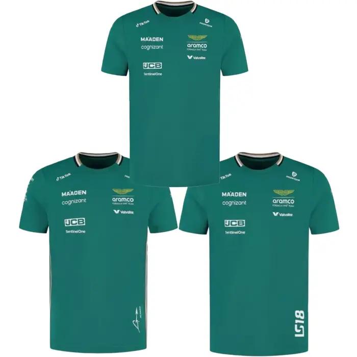 Aston Martin 2026 Fernando Alonso Lance Stroll Driver été décontracté mode T-Shirt respirant T-Shirt