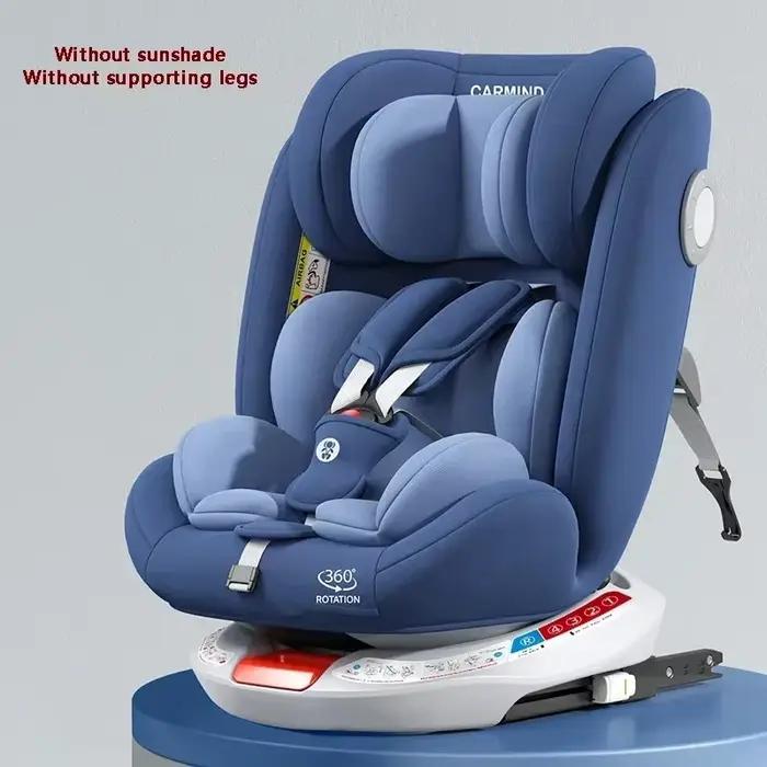 Siège auto de sécurité enfant avec support 360 ° Siège de sécurité rotatif Interface en acier ISOF