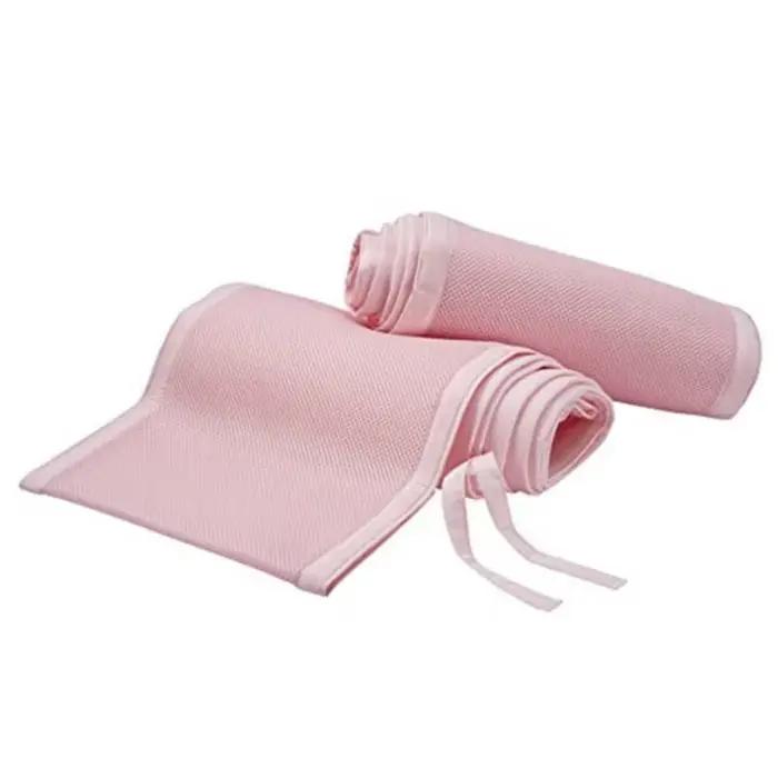 Pare-chocs pour lit de bébé, accessoires de literie, décor de chambre d'enfant, conception de nœud p