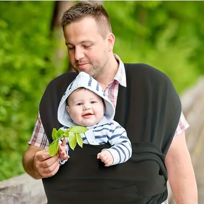 Wrap porte-bébé original extensible nouveau-nés enfants jusqu'à 41 lb portage physiologique confortable