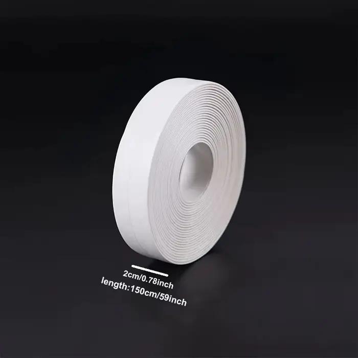 Ruban d'étanchéité étanche pour salle de bains et toilettes, bande d'étanchéité auto-adhésive pour b