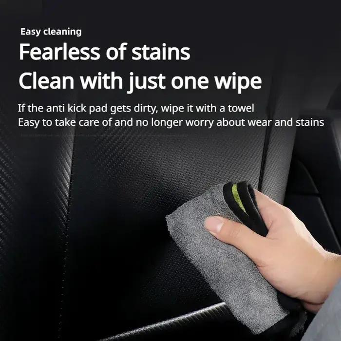 Pour Tesla Model 3 Highland/Model Juniper 2025 – Protège-sièges en cuir anti-coup de pied, tapis de