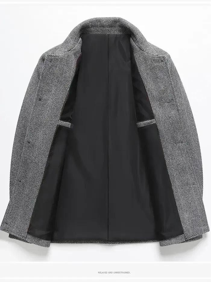 Nouvelle Veste Homme Printemps/Été 2026 - Anti-plis, Douce, Coupe Ajustée, Manteau de Mode Professio