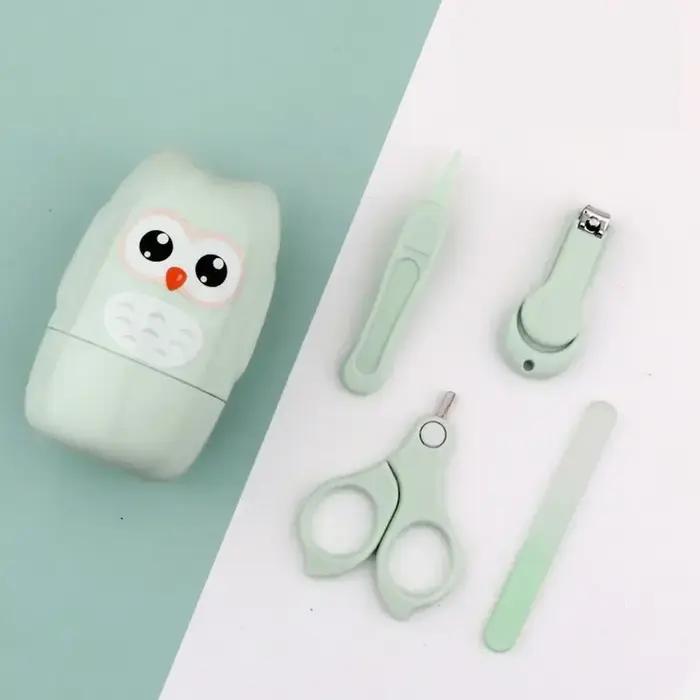 Kit de manucure pour enfants, ciseaux à ongles pour bébé, ensemble d'outils de soins des ongles pour