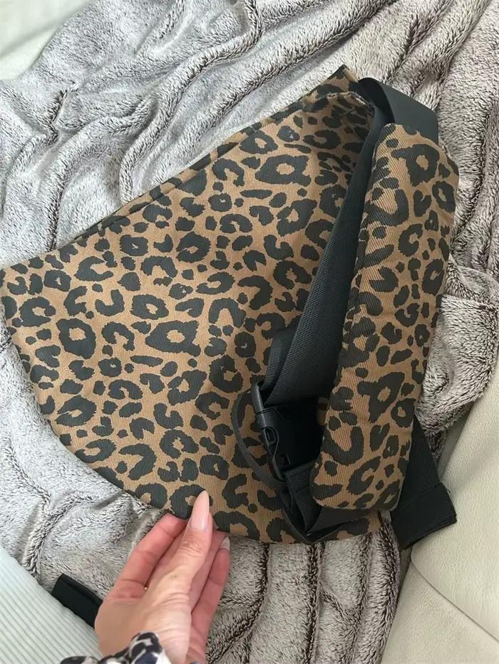 Porte-bébé léopard portable câlin avant - Support dorsal taille réglable sorties avec nourrisson